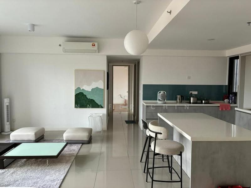 Service Residence for Rent at The Pulse Residence - Jennifer Chin - Living Room - PropertyGuru.com.my