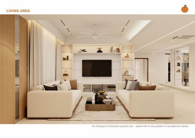 Bungalow House untuk Disewa di Taman Cheras (Cheras) - Connie Wong - Living Room - PropertyGuru.com.my