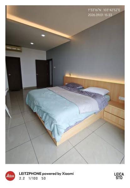 Service Residence for Rent at D'Secret Garden (Pangsapuri Kempas Indah) - Wan Ning - Bedroom - PropertyGuru.com.my