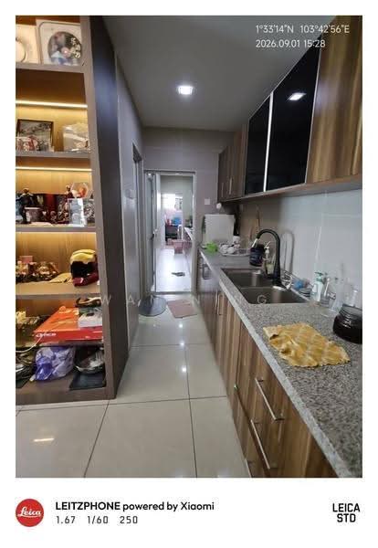Service Residence for Rent at D'Secret Garden (Pangsapuri Kempas Indah) - Wan Ning - Kitchen - PropertyGuru.com.my