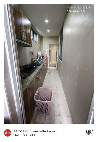 Service Residence for Rent at D'Secret Garden (Pangsapuri Kempas Indah) - Wan Ning - Kitchen - PropertyGuru.com.my