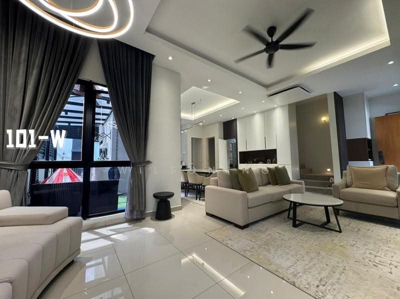 Semi-Detached House for Sale in Setia Alam (Selangor) - Wilson Ng - Living Room - PropertyGuru.com.my
