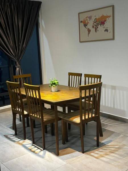 Kediaman Servis untuk Disewa di Atlantis Residences (Pangsapuri Atlantis Kota Syahbandar) - Mario Seet - Dining Room - PropertyGuru.com.my