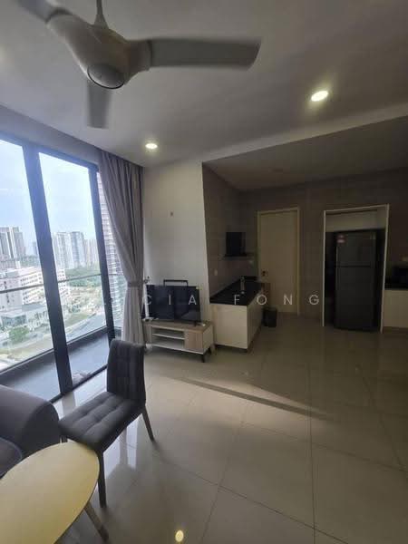 Service Residence for Rent at D'Pristine - Alicia Fong - Living Room - PropertyGuru.com.my