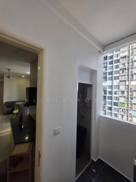 Service Residence for Rent at D'Pristine - Alicia Fong - Living Room - PropertyGuru.com.my