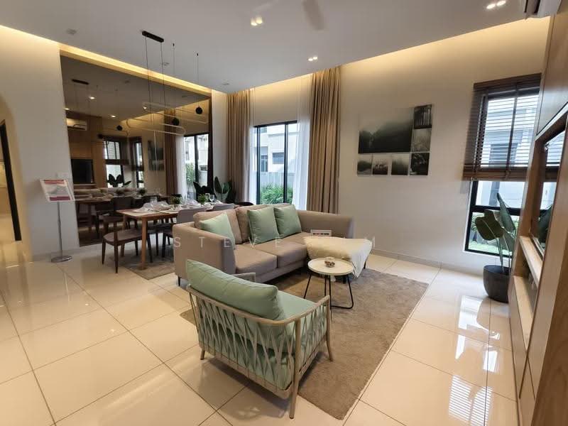 Rumah Kluster untuk Dijual di Alam Impian (Shah Alam) - Steve Lim - Living Room - PropertyGuru.com.my