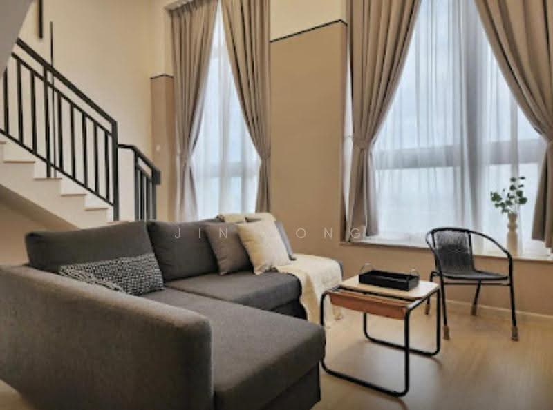 Kediaman Servis untuk Disewa di Sunway Grid Residence - Jin Wong - Living Room - PropertyGuru.com.my