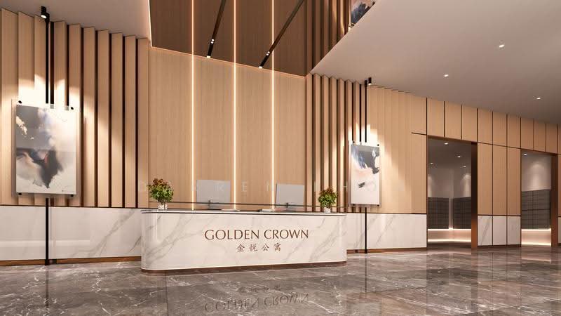 Service Residence for Sale at Golden Crown Residence - Darren Khoo - Lobby - PropertyGuru.com.my