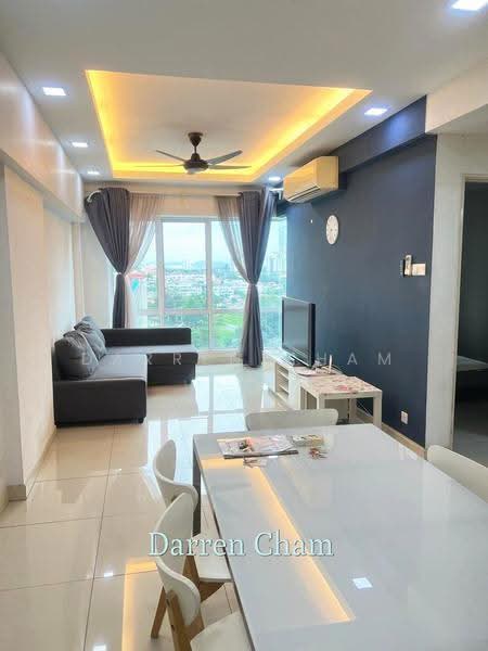 Service Residence for Rent at Tiara Mutiara / The Crown - Darren Cham - Living Room - PropertyGuru.com.my