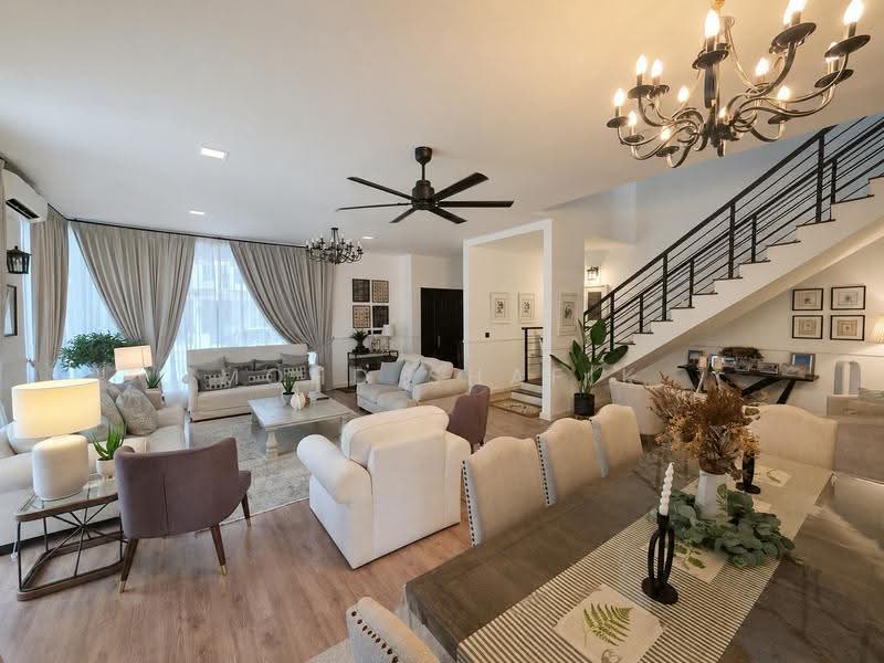 Rumah Berkembar untuk Dijual di Cyberjaya (Selangor) - Mohd Shafik - Living Room - PropertyGuru.com.my
