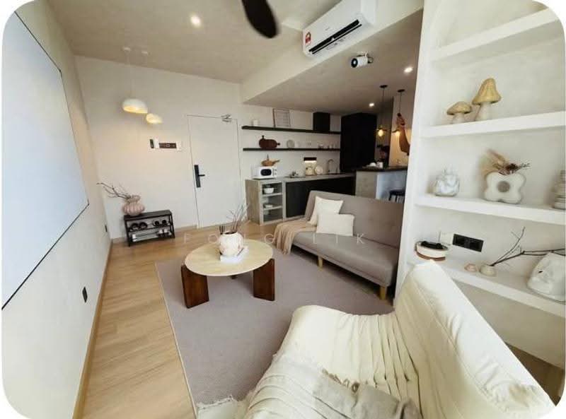 Service Residence for Sale at Midas @ Seri Alam - Fong Lik - Living Room - PropertyGuru.com.my