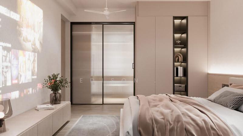 Kediaman Servis untuk Disewa di Mitsui Serviced Suites - Edison . - Bedroom - PropertyGuru.com.my