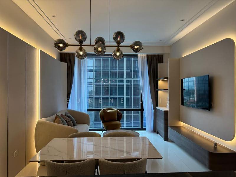 Service Residence for Rent at Pavilion Damansara Heights - Eugene Lai - Living Room - PropertyGuru.com.my