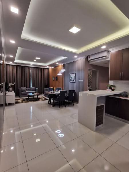 Kediaman Servis untuk Dijual di Maxim D'Parc - SK Ching - Living Room - PropertyGuru.com.my