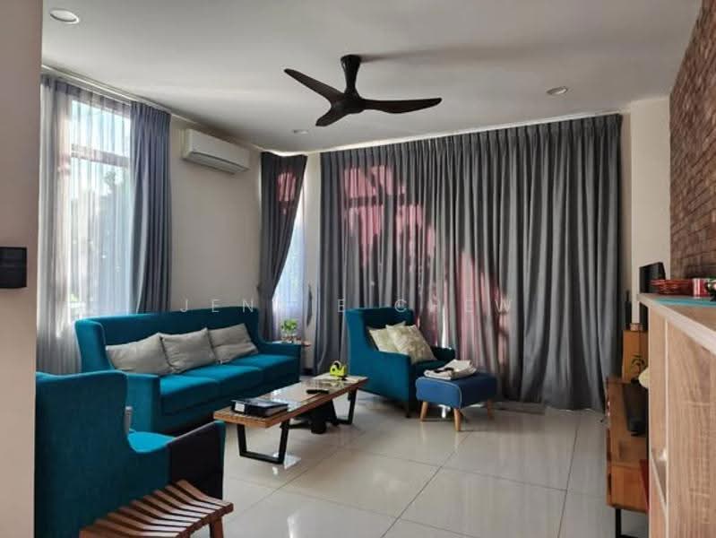 Semi-Detached House for Sale in Setia Eco Park (Setia Alam) - Jennie Chew - Living Room - PropertyGuru.com.my