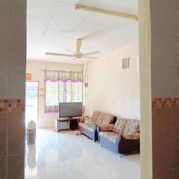 Rumah Teres 1-Tingkat untuk Dijual di Bandar Tasek Mutiara (Simpang Ampat) - Ann Khor - Living Room - PropertyGuru.com.my