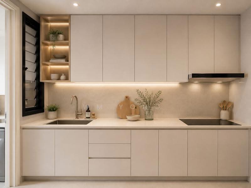 Kediaman Servis untuk Disewa di Jendela Residences - WM Yong - Kitchen - PropertyGuru.com.my