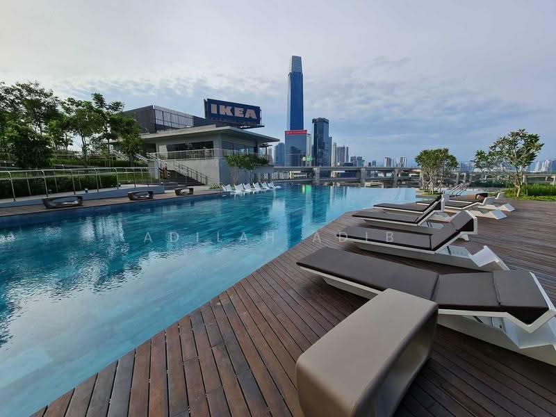 Kondominium untuk Disewa di One Cochrane Residence - Adilah Adib - Pool - PropertyGuru.com.my