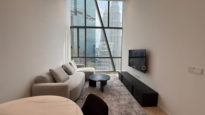 Kediaman Servis untuk Disewa di SO Sofitel Kuala Lumpur Residences - Natalie Soo - Living Room - PropertyGuru.com.my