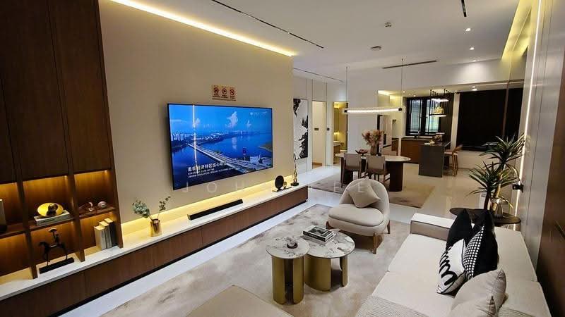 Pangsapuri untuk Dijual di R&F Princess Cove Phase 3-New Casa Suites - John Lee - Living Room - PropertyGuru.com.my
