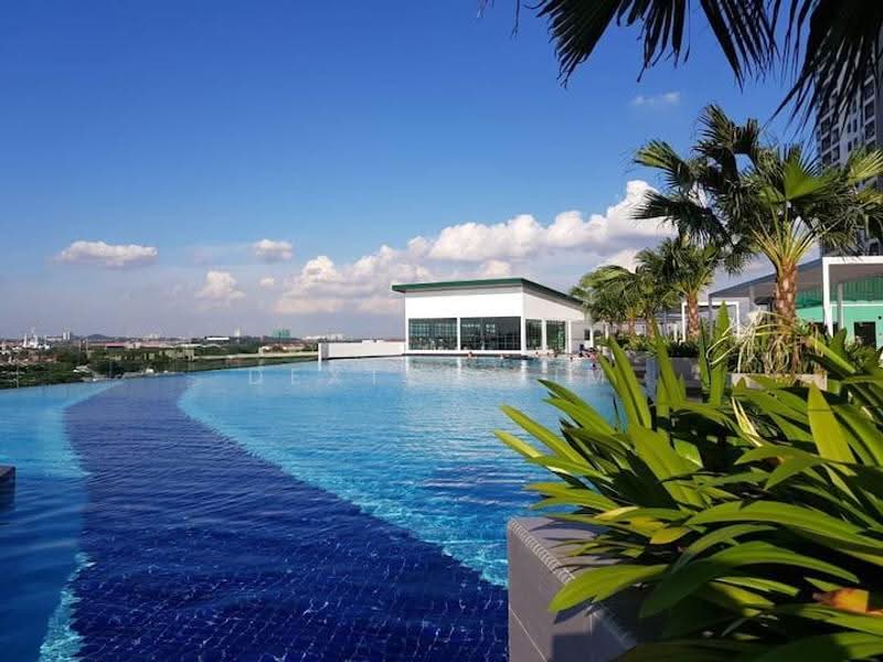 Service Residence for Sale at D'Secret Garden (Pangsapuri Kempas Indah) - Dexter Lim - Pool - PropertyGuru.com.my