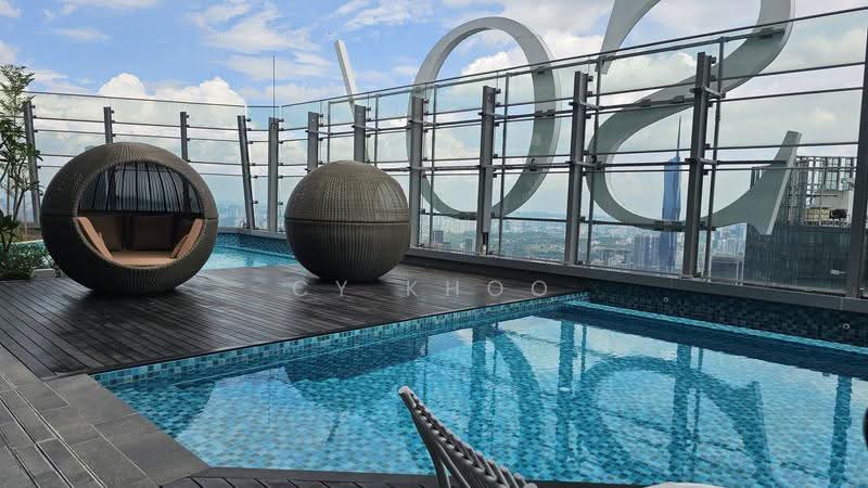 Kediaman Servis untuk Disewa di SO Sofitel Kuala Lumpur Residences - CY Khoo - Pool - PropertyGuru.com.my