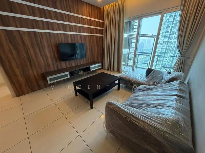 Kediaman Servis untuk Disewa di Eco Sky - Vincent Hoo - Living Room - PropertyGuru.com.my