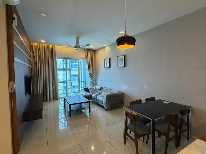 Kediaman Servis untuk Disewa di Eco Sky - Vincent Hoo - Living Room - PropertyGuru.com.my