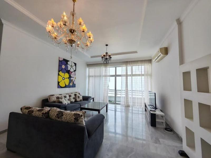Kondominium untuk Disewa di Ocean Palms Condominium - Ramona Tan - Living Room - PropertyGuru.com.my