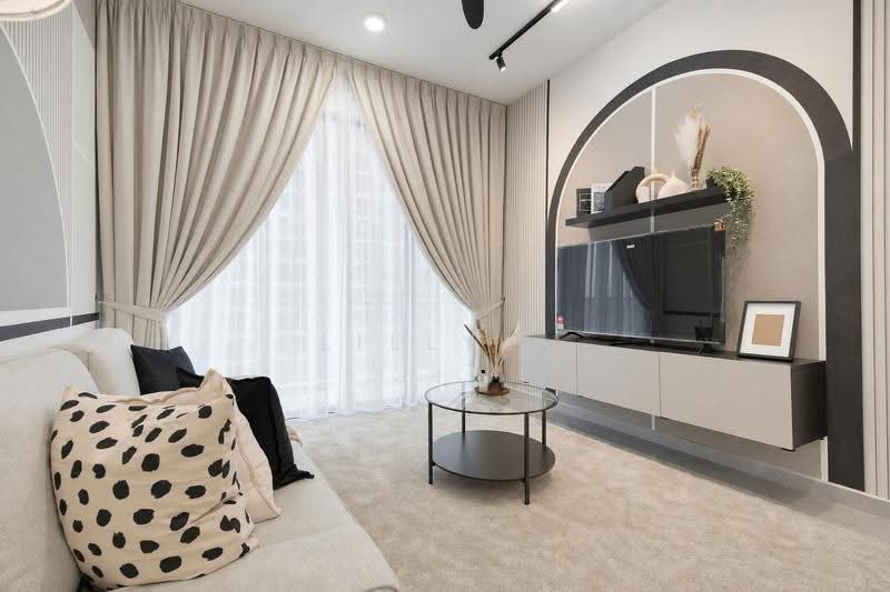 Condominium for Rent at Muze @ PICC - Lilly . - Living Room - PropertyGuru.com.my