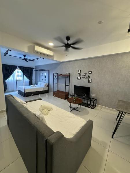 Service Residence for Rent at EDUSENTRAL - Alex Seow - Living Room - PropertyGuru.com.my
