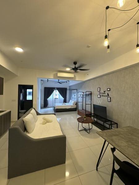 Service Residence for Rent at EDUSENTRAL - Alex Seow - Living Room - PropertyGuru.com.my