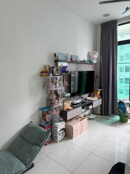 Service Residence for Sale at Wave @ Marina Cove - Linn Loke - Living Room - PropertyGuru.com.my