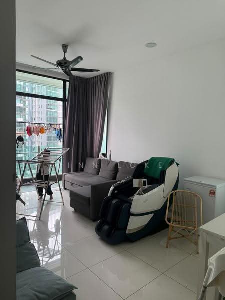 Service Residence for Sale at Wave @ Marina Cove - Linn Loke - Living Room - PropertyGuru.com.my