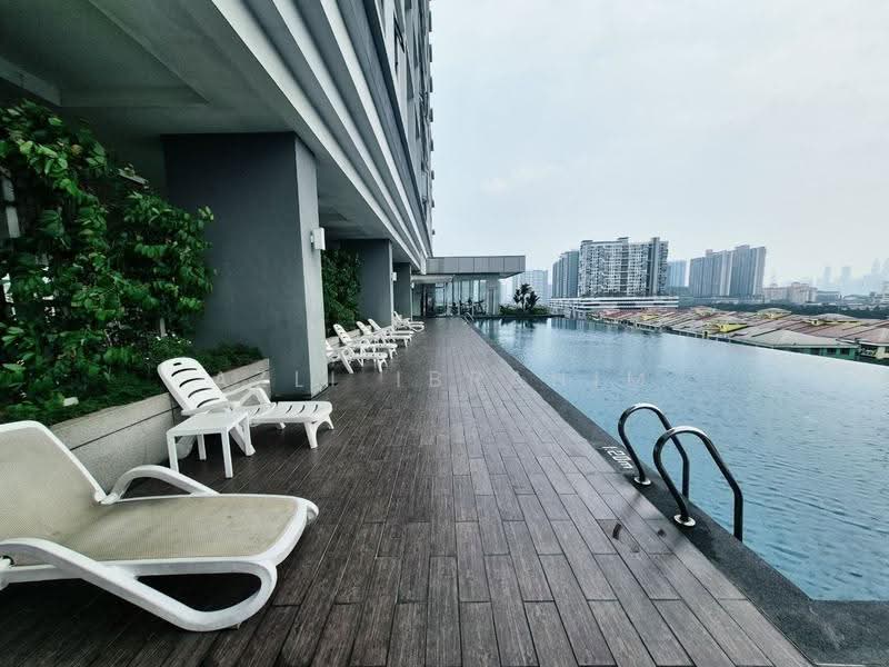 Service Residence for Sale at Danau Kota Suite Apartments - Azli Ibrahim - Pool - PropertyGuru.com.my