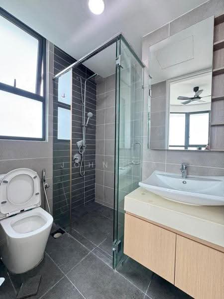 Service Residence for Rent at The M @ Medini Macrolink - John Sia - Bathroom - PropertyGuru.com.my