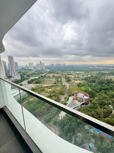 Service Residence for Rent at The M @ Medini Macrolink - John Sia - Balcony - PropertyGuru.com.my
