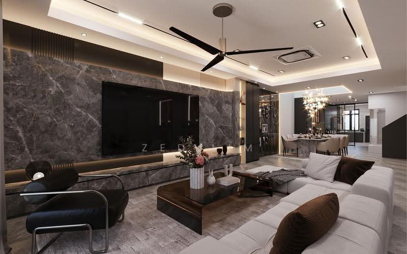 Rumah Teres 2.5-Tingkat untuk Dijual di Ampang (Selangor) - Zed Lim - Living Room - PropertyGuru.com.my