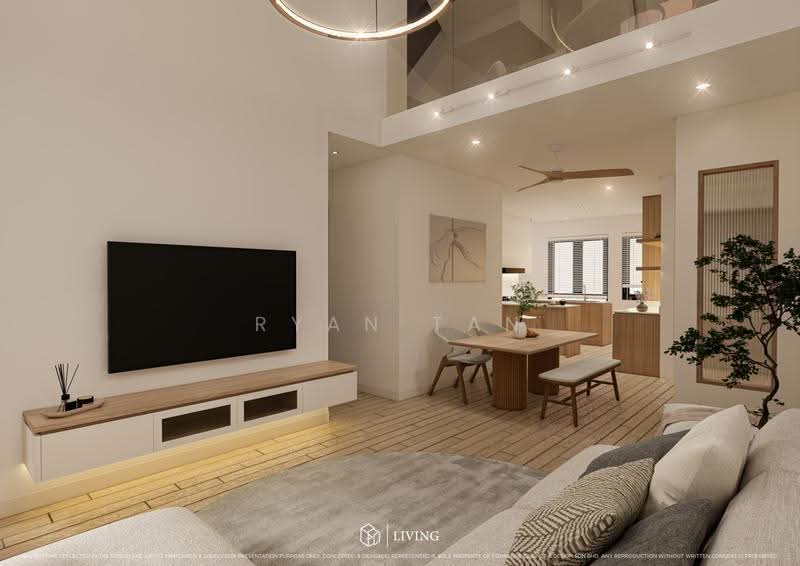 Kediaman Servis untuk Dijual di myHabitat - Ryan Tan - Living Room - PropertyGuru.com.my