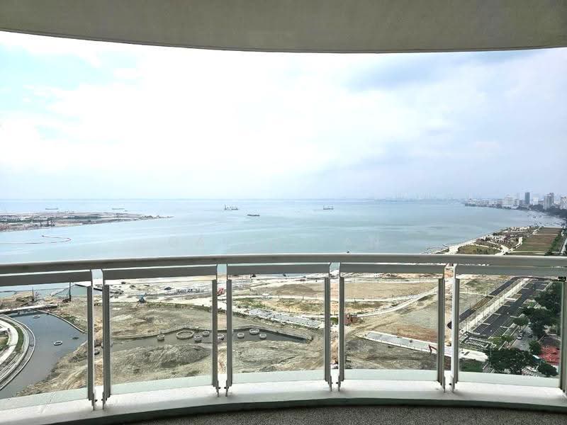 Kondominium untuk Disewa di Gurney Paragon - Gavin Tan - Balcony - PropertyGuru.com.my