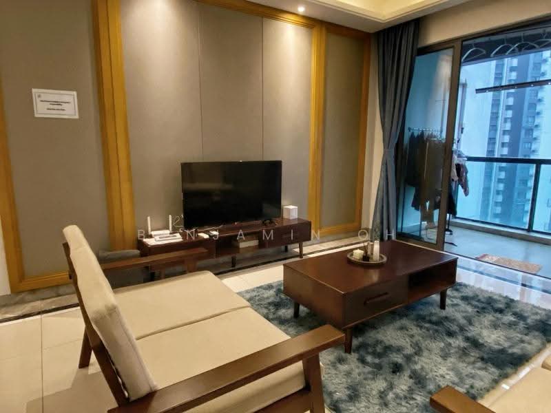 Kediaman Servis untuk Disewa di R&F Princess Cove Phase 1 - Benjamin Oh - Living Room - PropertyGuru.com.my