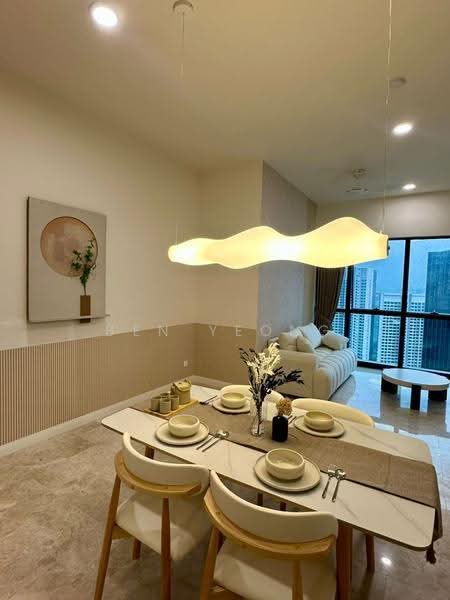 Kediaman Servis untuk Disewa di TRX Residences - Ben Yeong - Dining Room - PropertyGuru.com.my
