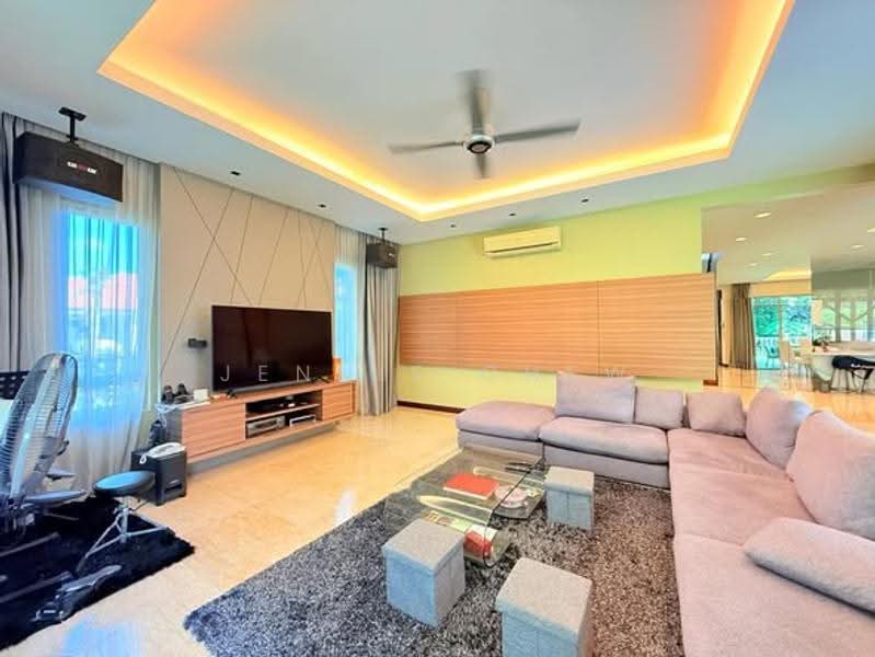 Bungalow House untuk Dijual di Setia Eco Park (Setia Alam) - Jennie Chew - Living Room - PropertyGuru.com.my