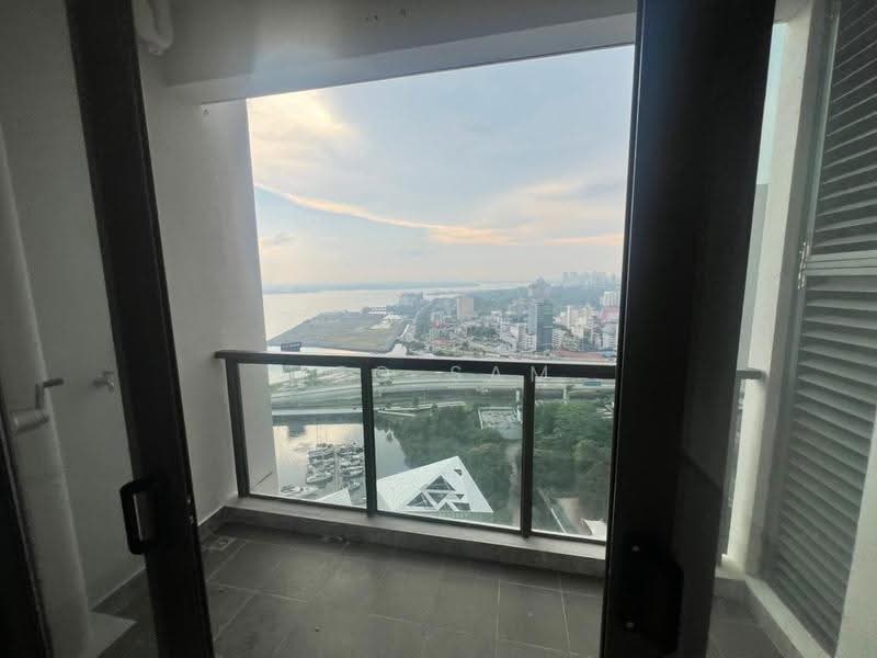 Kondominium untuk Dijual di R&F Princess Cove Phase 2-Seine Region - Leo Sam - Balcony - PropertyGuru.com.my