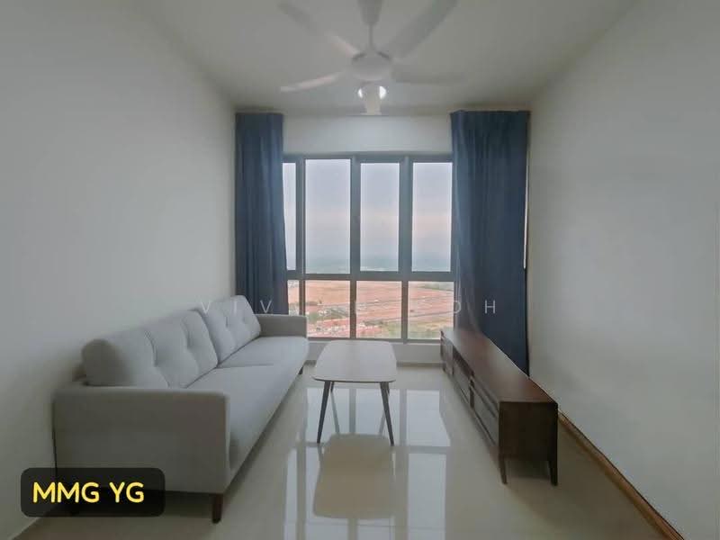 Service Residence for Rent at Gravit8, Klang - Vivian Koh - Living Room - PropertyGuru.com.my