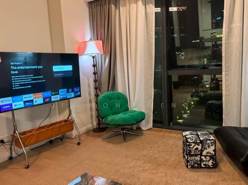 Kediaman Servis untuk Disewa di TRX Residences - Jin Yong Heng - Living Room - PropertyGuru.com.my