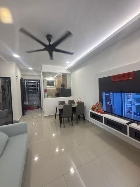 Service Residence for Rent at TRELLIS RESIDENCES - Wallace Ang - Living Room - PropertyGuru.com.my