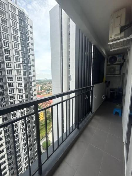 Service Residence for Rent at TRELLIS RESIDENCES - Wallace Ang - Balcony - PropertyGuru.com.my