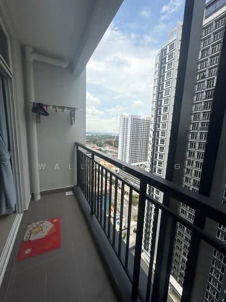 Service Residence for Rent at TRELLIS RESIDENCES - Wallace Ang - Balcony - PropertyGuru.com.my