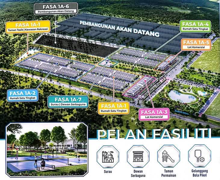 Rumah Teres 1-Tingkat untuk Dijual di Teluk Intan (Perak) - Kevin Chai - PropertyGuru.com.my
